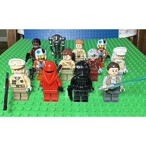 Authentic LEGO Minifigure Lot of 12 Star Wars Figures